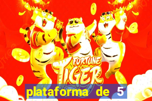 plataforma de 5 reais fortune tiger